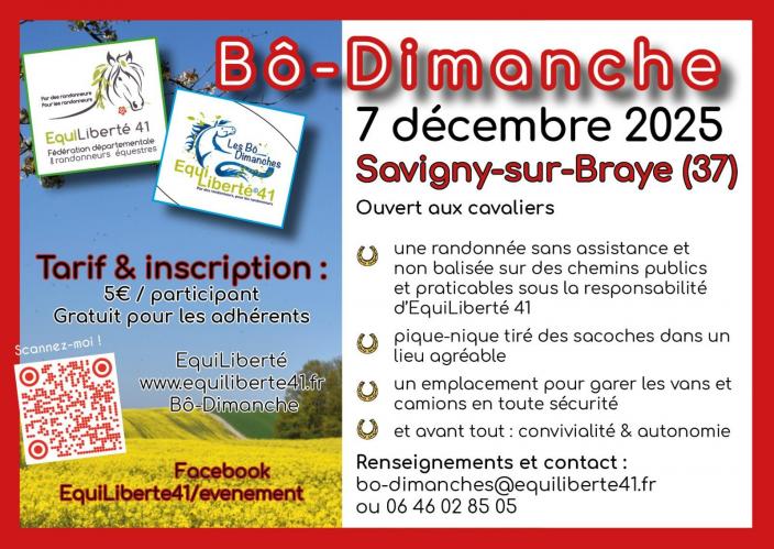 Bô Dimanche Savigny sur Braye